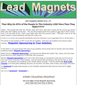 Tablet Screenshot of leadmagnets.com